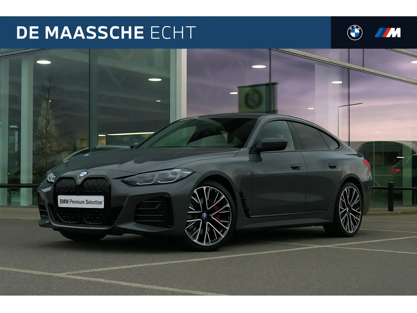 BMW i4 M50 High Executive / Schuif-kanteldak / Trekhaak / Grau - 1