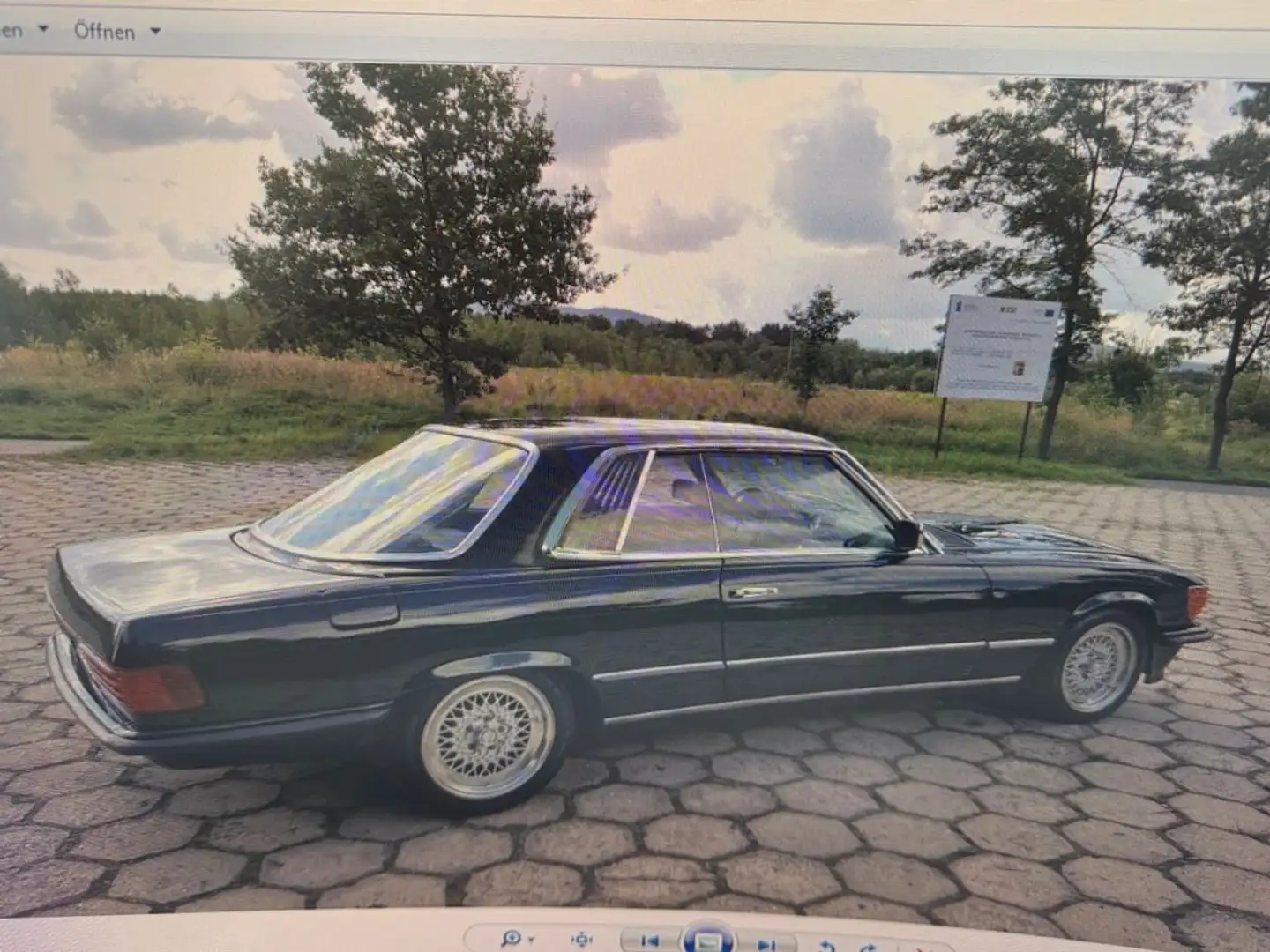 Mercedes-Benz SLC 350 100 Bilder von Restaurierung vorhanden-2.Besitz Schwarz - 2
