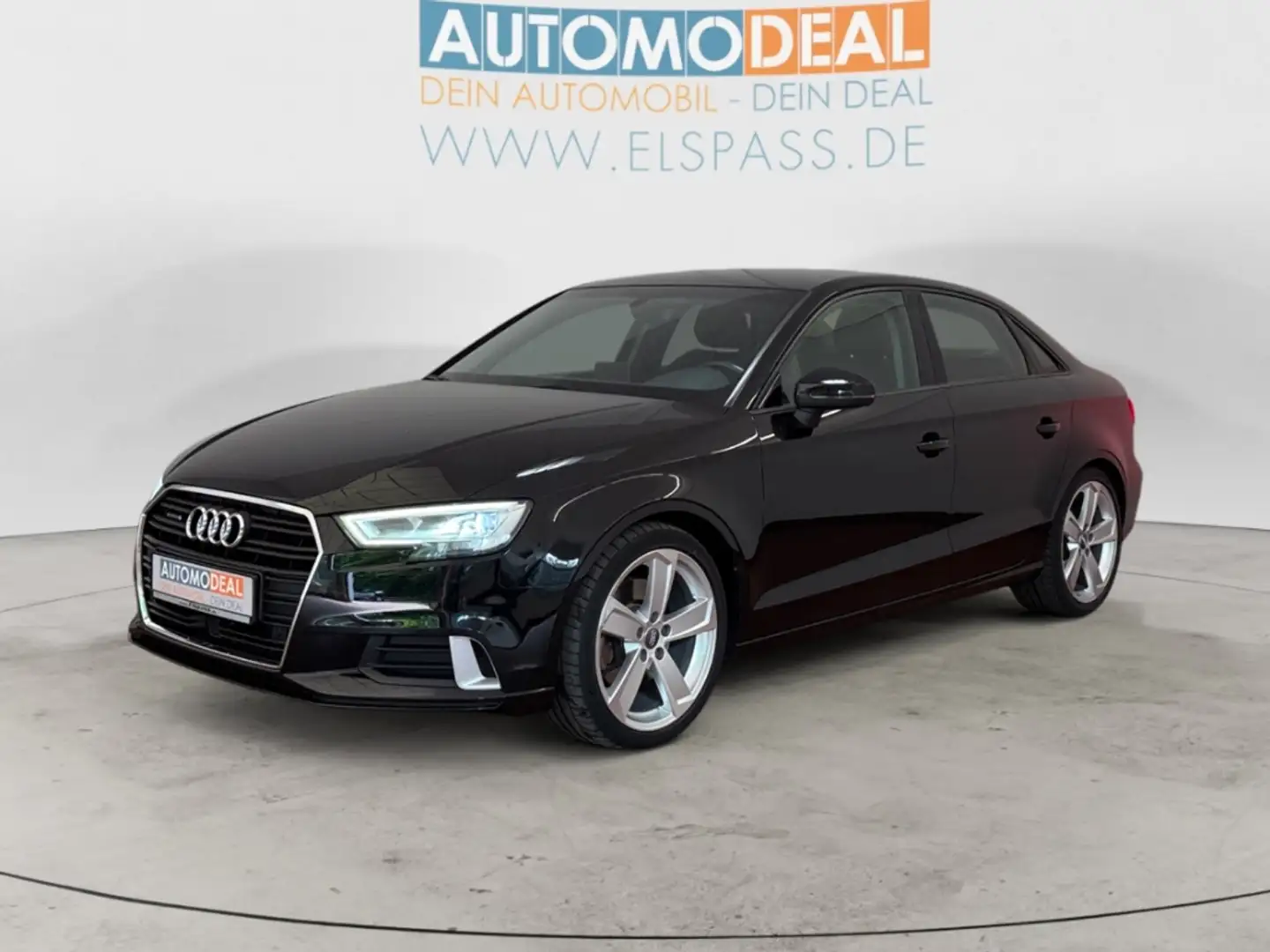 Audi A3 quattro sport AUTOMATIK NAV LED ALLRAD DIG-DISPLAY Schwarz - 2