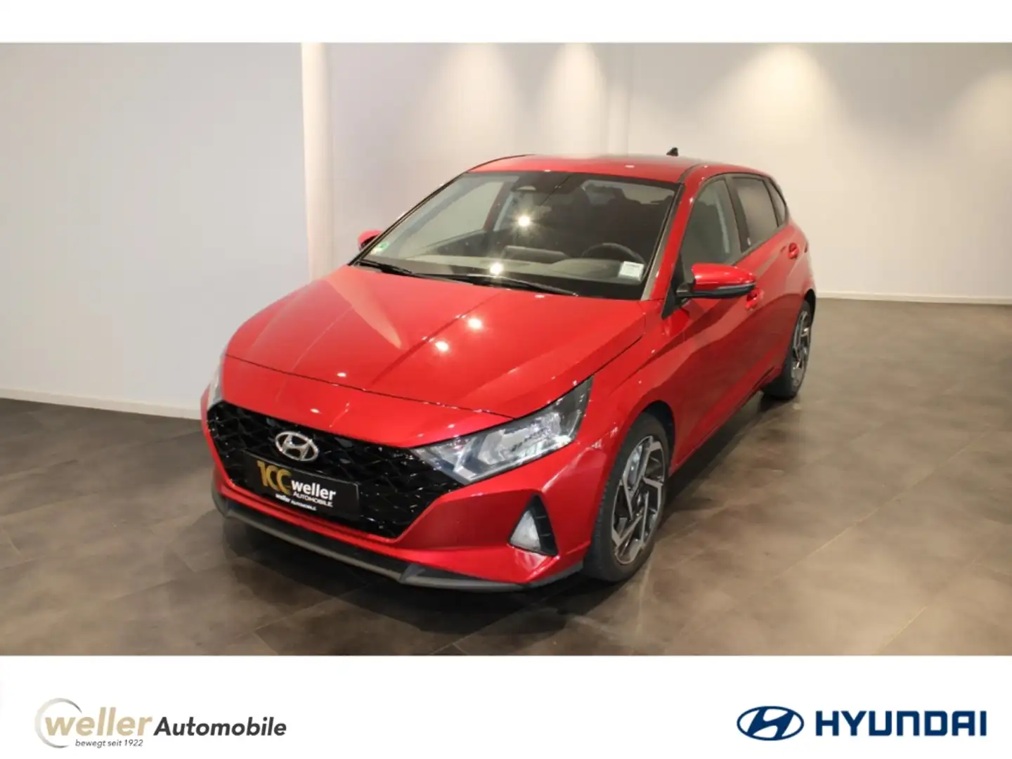 Hyundai i20 1.0 ''Edition 30+'' Rückfahrkamera Sitzheizung Kli Rot - 1