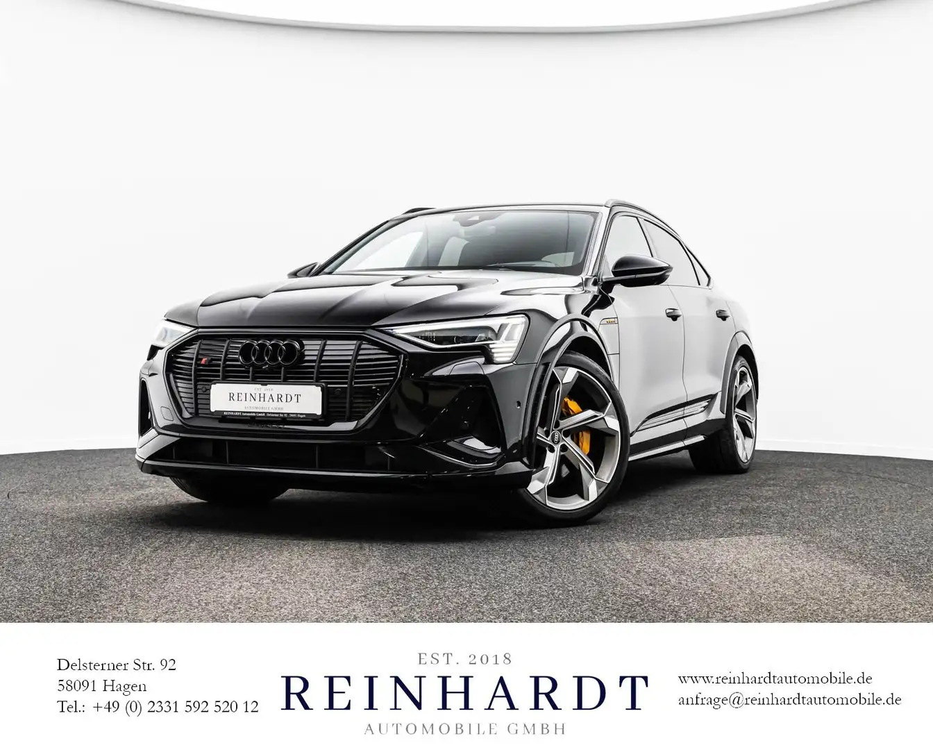 Audi e-tron SPORTBACK S DIG-MTRX/ACC/HuD/PANO/S-SITZE Schwarz - 1