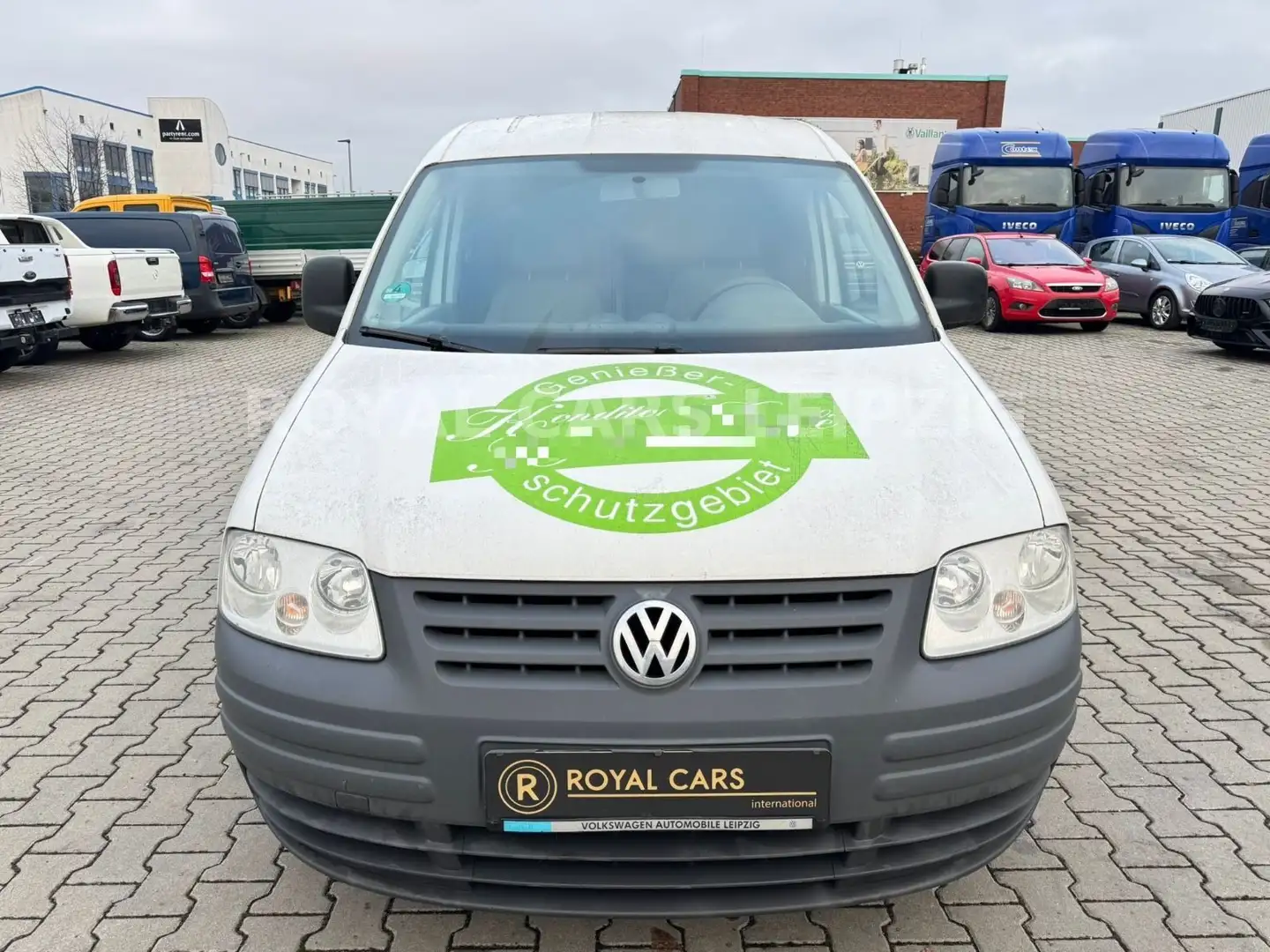 Volkswagen Caddy 1.9 TDI Kasten|Klima| Weiß - 2