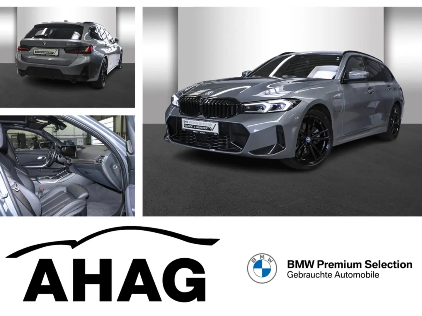BMW 330 e Touring Automatic M Sportpaket Sport Aut. Grau - 1