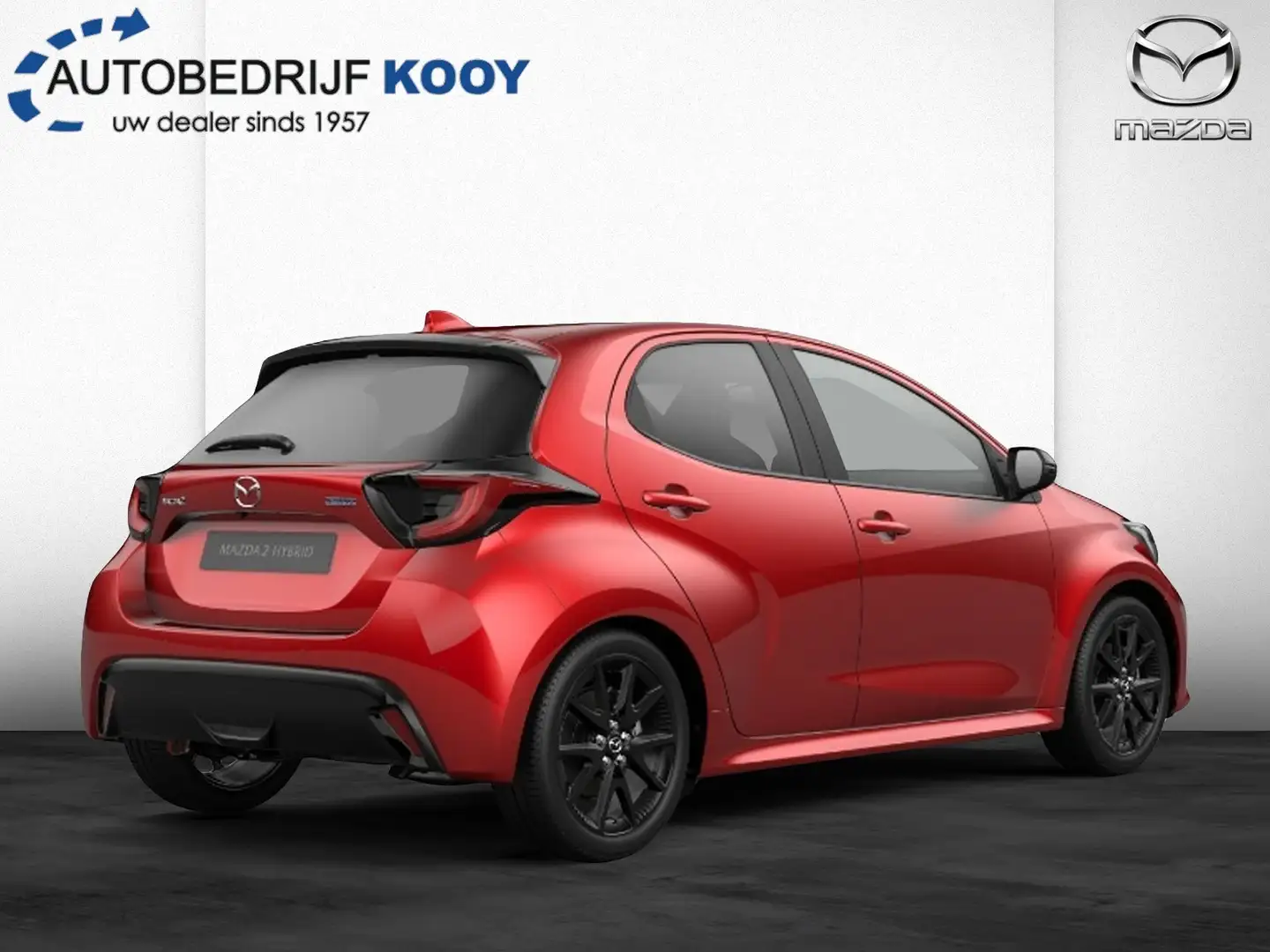 Mazda 2 Hybrid 1.5 Homura Rood - 2