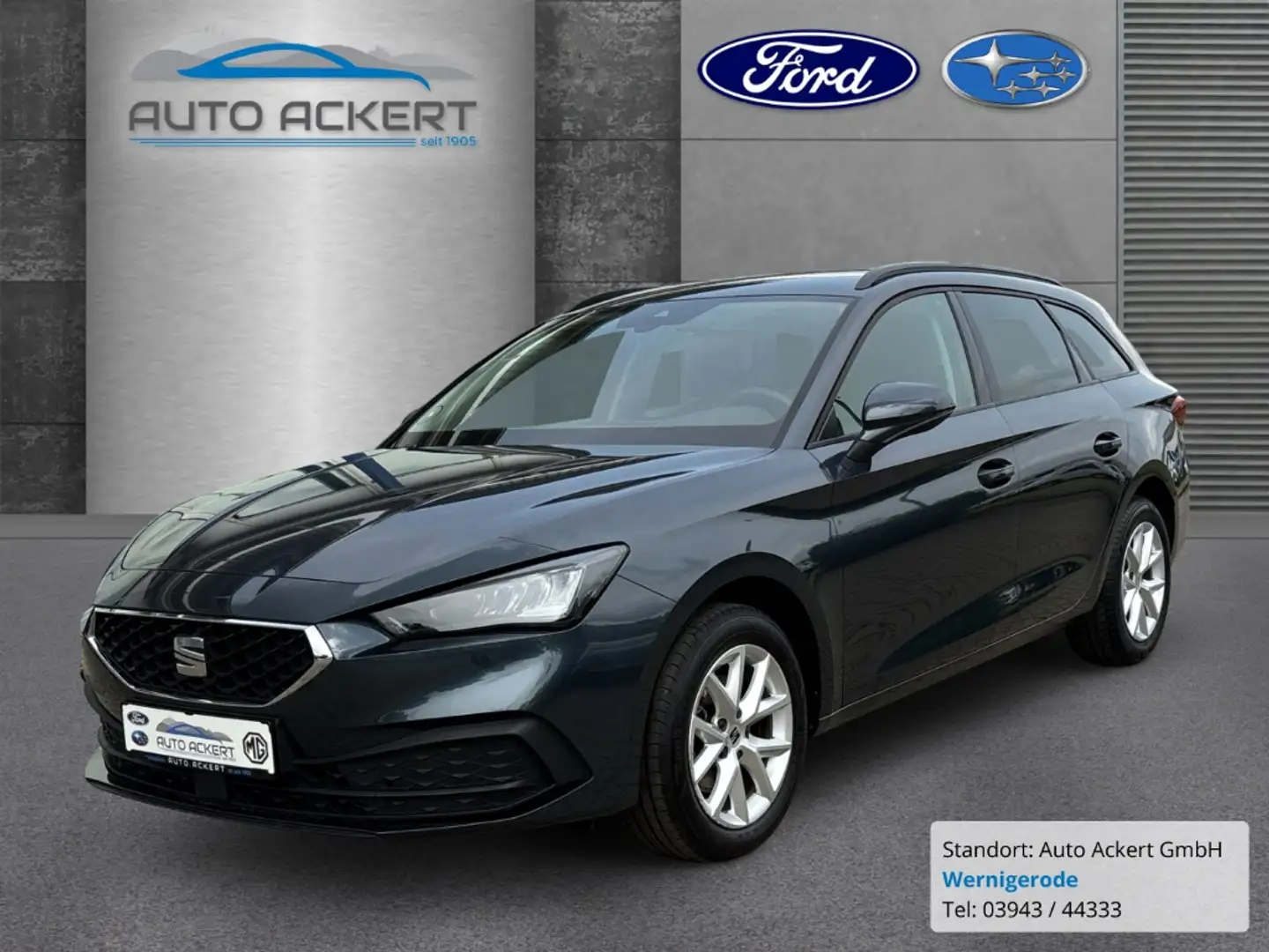 SEAT Leon Sportstourer 1.0 eTSI Style DSG Klimaauto. Sitzh. Gris - 1