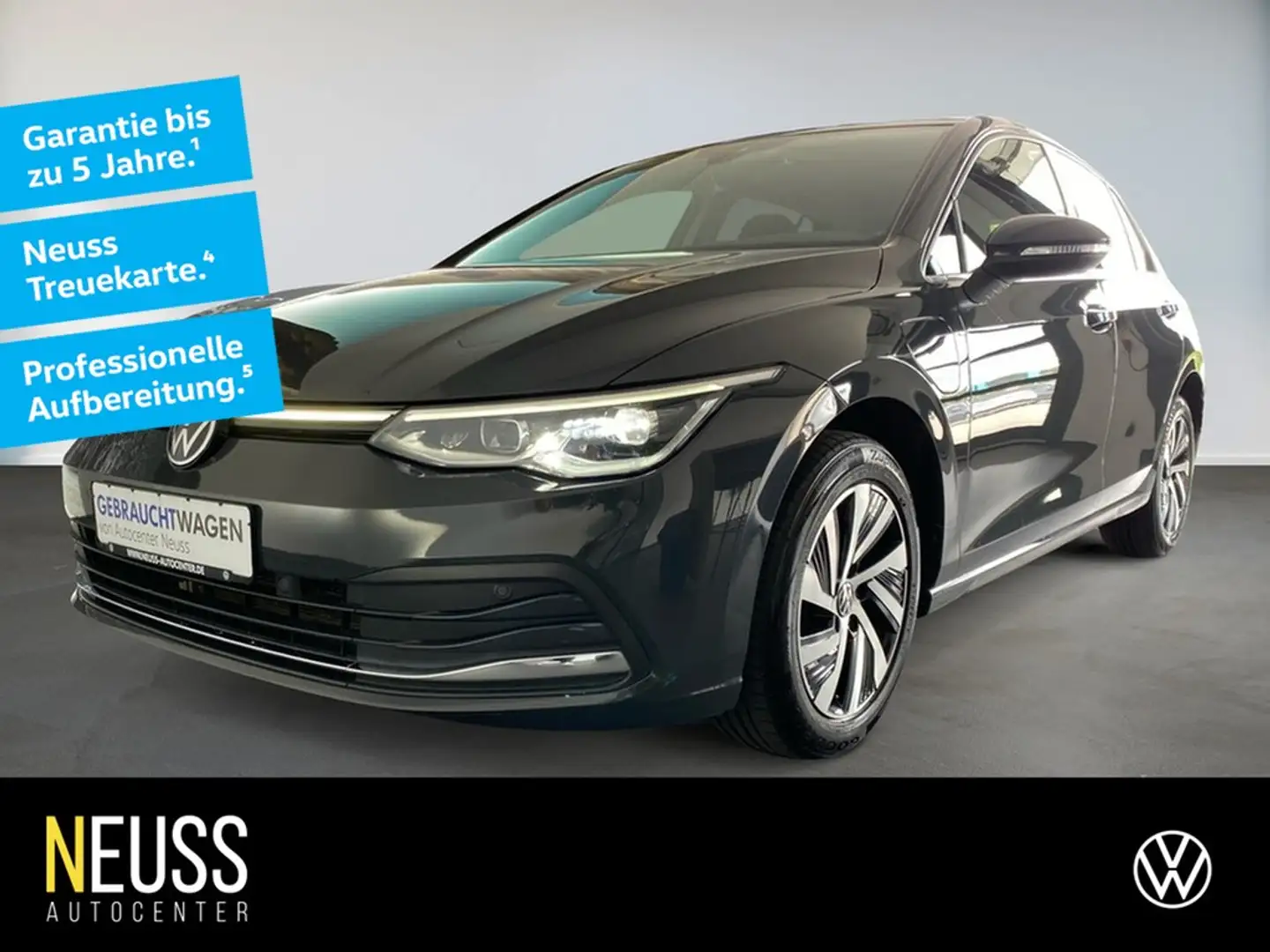 Volkswagen Golf 8 eHybrid Style ACC+SHZ+PDC+LED+APP-CONNECT Grau - 1