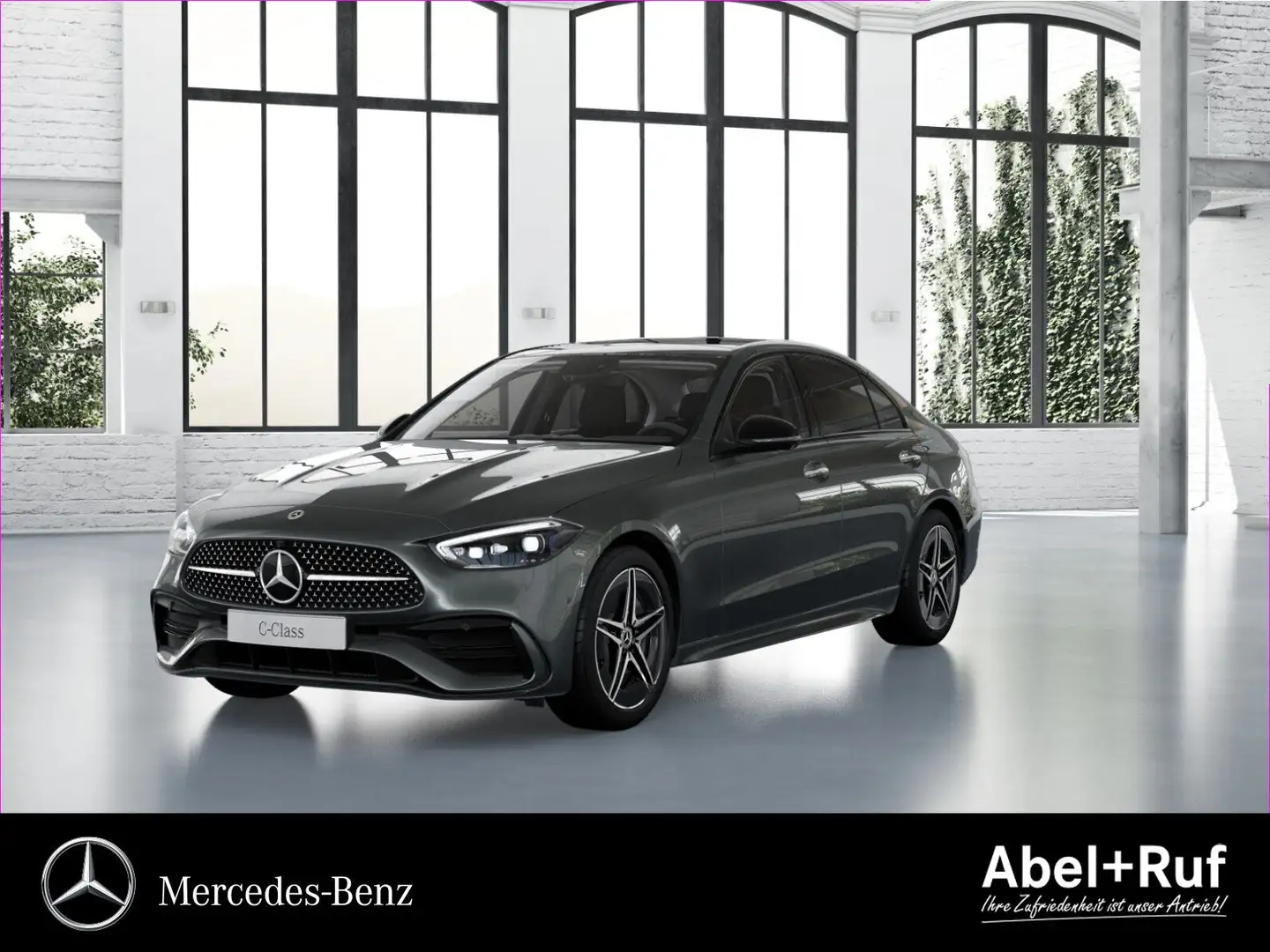 Mercedes-Benz C 220 d AMG+DIGITAL+Burmest+Panorama+HEAD-UP+360 Grau - 1