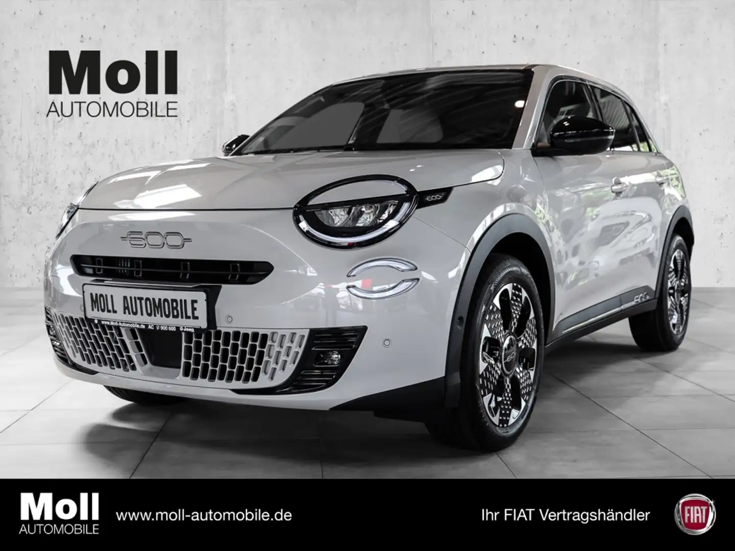 Fiat 600 La Prima Hybrid DCT Navi Massage Sitz LED Beige - 1