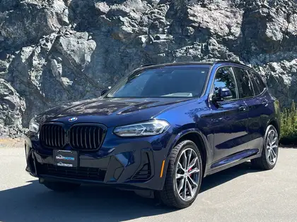Blue 2022 BMW X3 xDrive30i AWD SUV / Crossover All-Wheel Drive 8-Speed Automatic