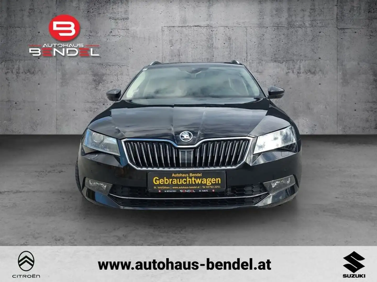 Skoda Superb Kombi 2,0 TDI 4x4 Style Automatik Schwarz - 2