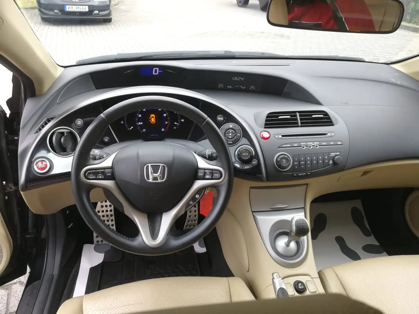 Honda Civic 1.8 Executive *Innen Beige* selten! Schwarz - 1