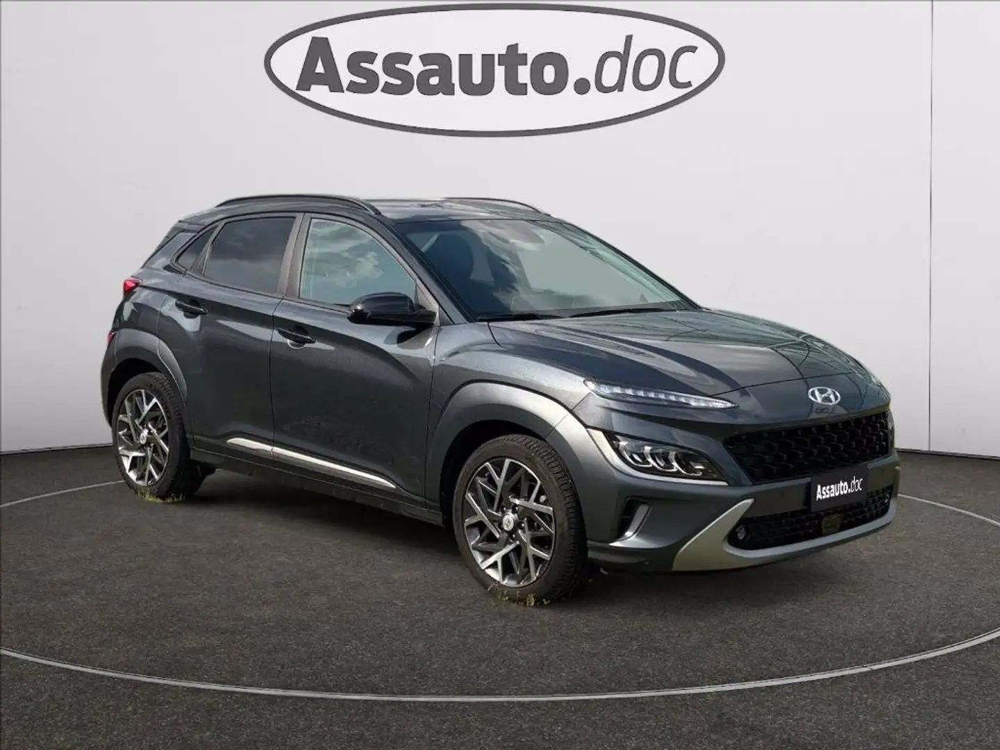 Hyundai KONA 1.6 gdi hev Xline+ 2wd 141cv dct Grigio - 1