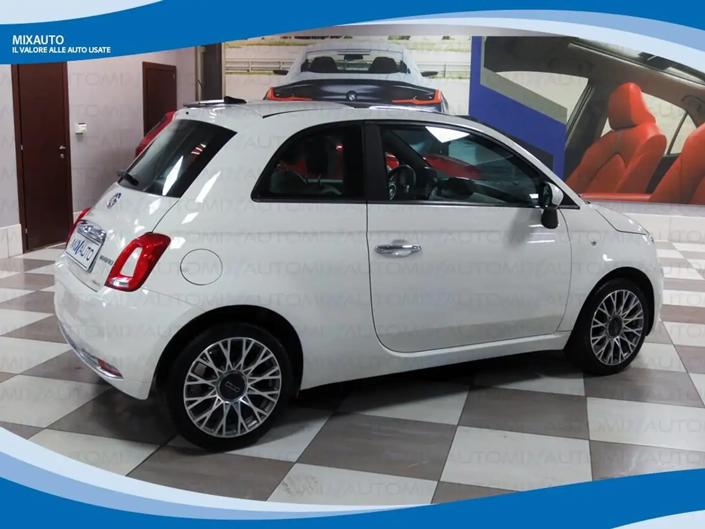 Fiat 500 Hybrid 1.0 70cv Dolcevita EU6 Bianco - 2