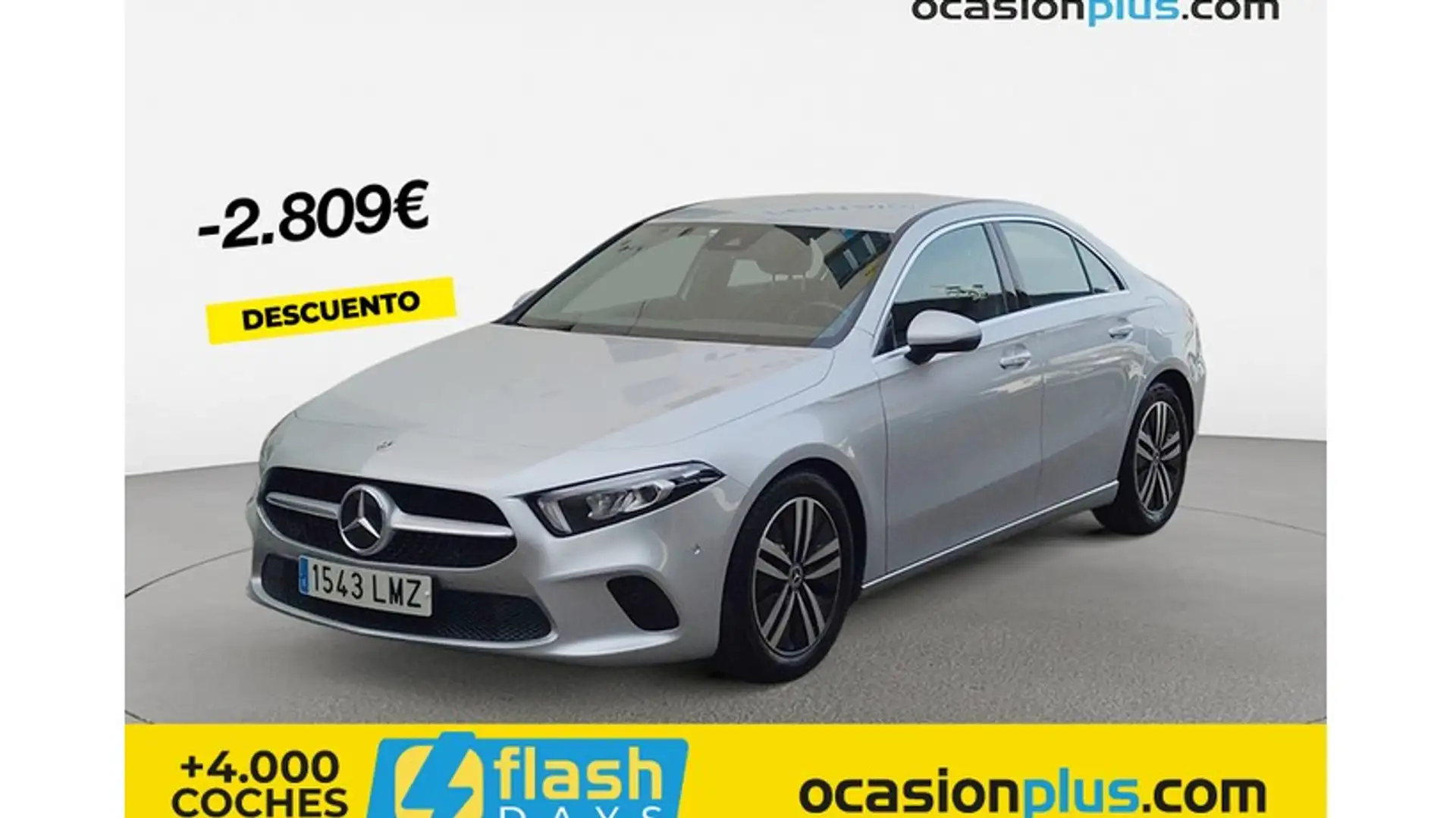 Mercedes-Benz A 200 200d Sedán 8G-DCT Plateado - 1