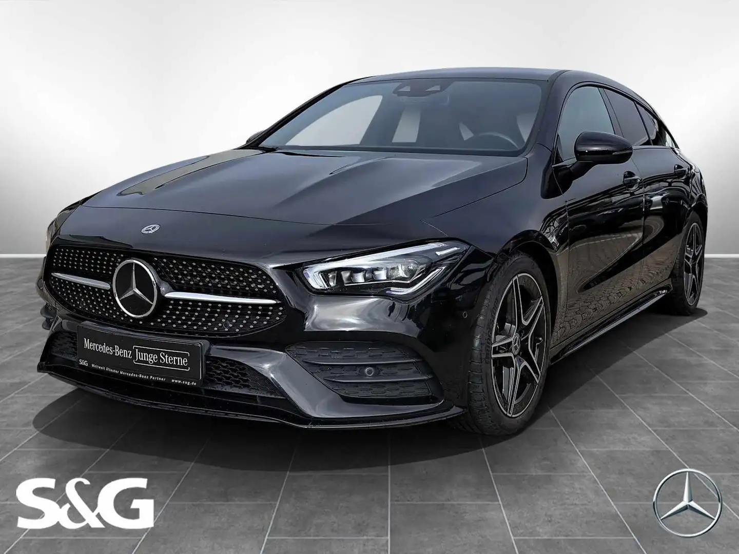 Mercedes-Benz CLA 220 d AMG KAMERA+DISTRONIC+NIGHT PAKET+18" Schwarz - 1
