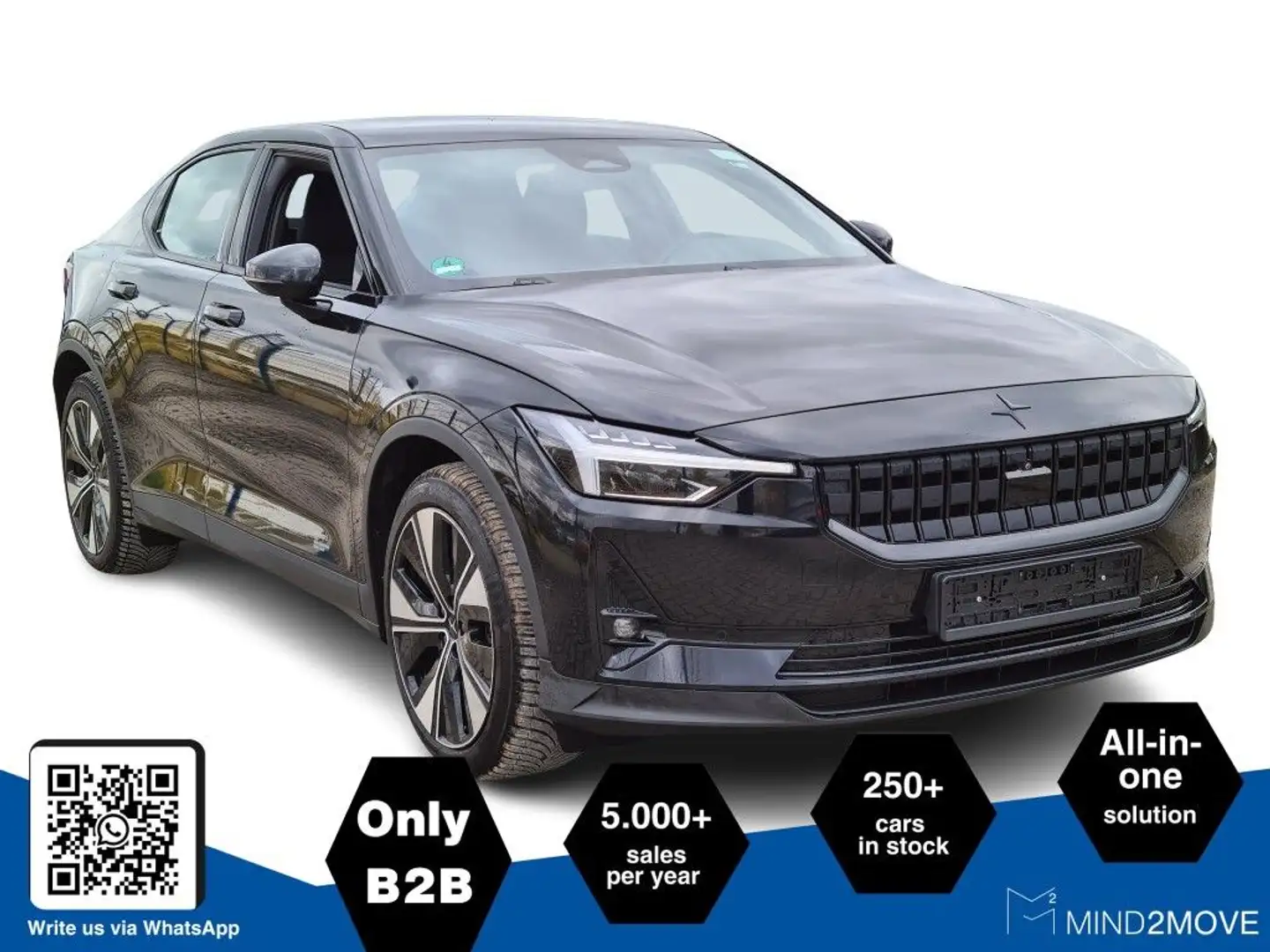 Polestar 2 Polestar2 Long Range Single Motor Elektro 78kWh Schwarz - 1