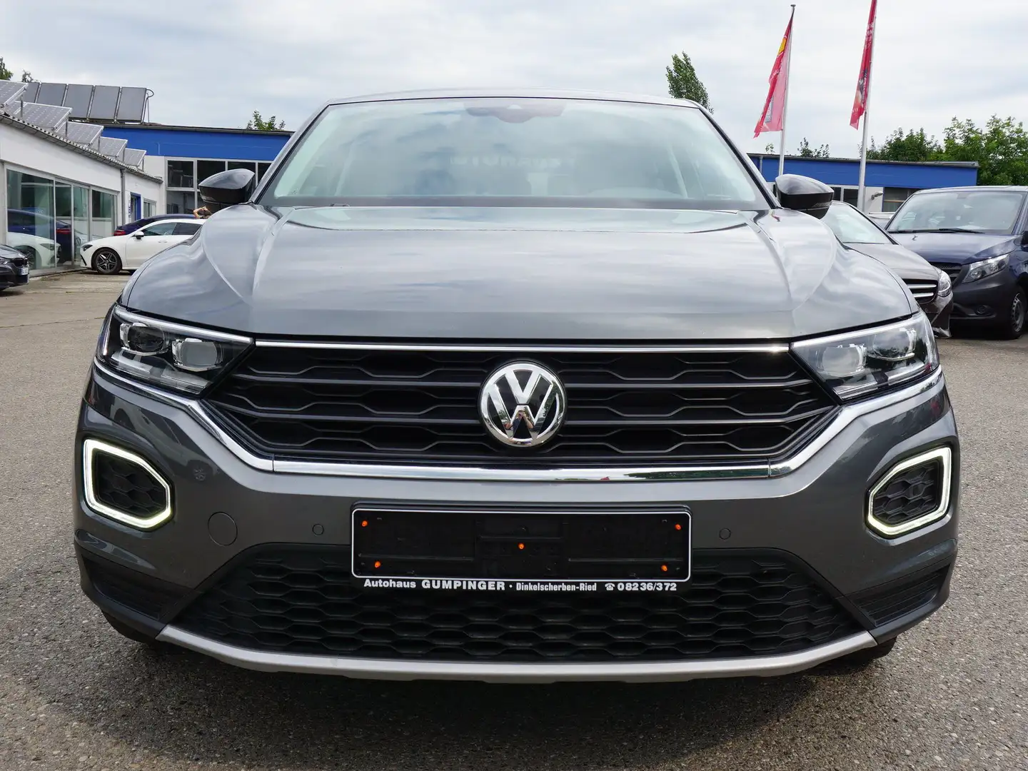 Volkswagen T-Roc T-Roc 1.6 TDI SCR IQ.DRIVE !! Kamera !! Allwetter Grau - 2