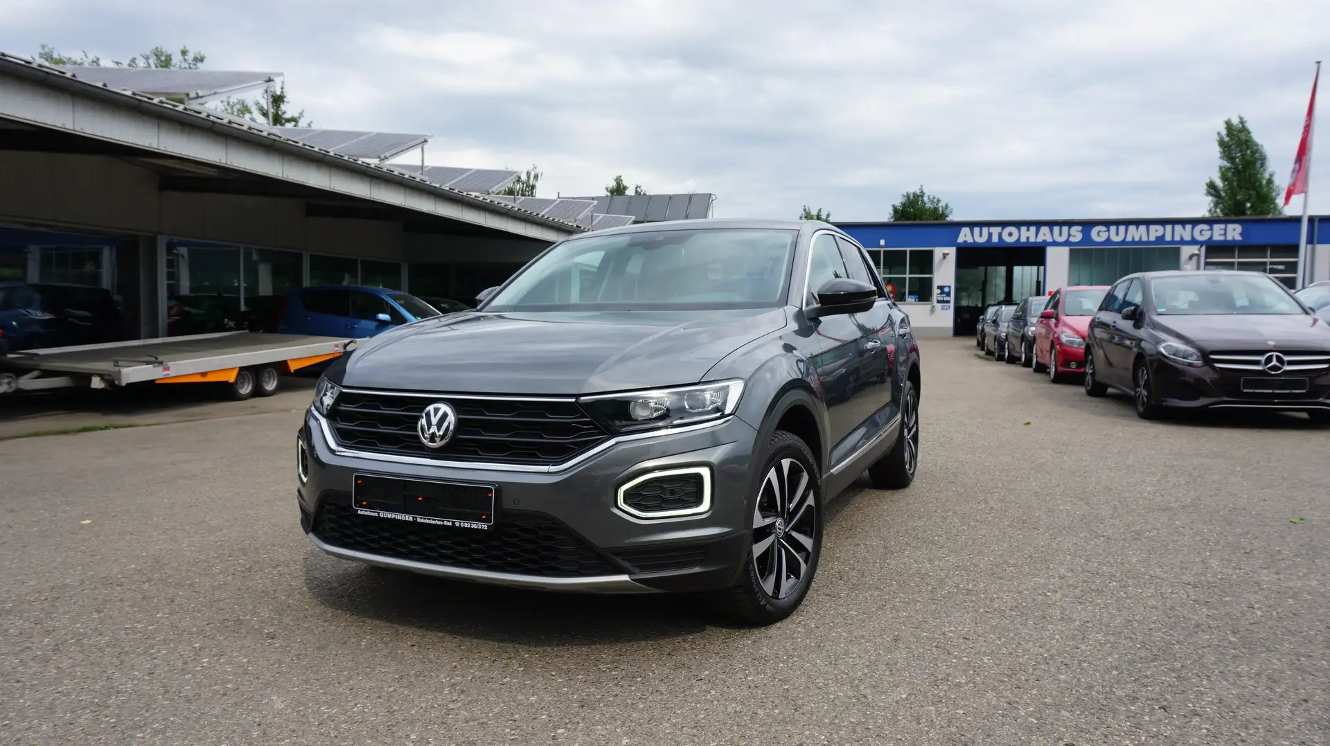 Volkswagen T-Roc T-Roc 1.6 TDI SCR IQ.DRIVE !! Kamera !! Allwetter Grau - 1