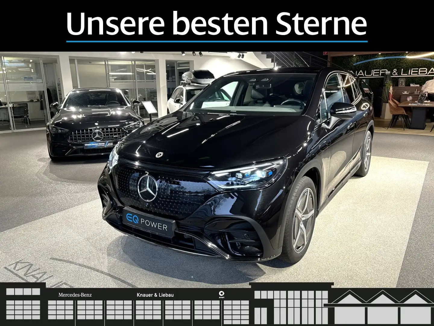 Mercedes-Benz EQE 350 EQE 350+ SUV AMG-Line*FAP*Pano*AHK*Burmester* Navi Noir - 2