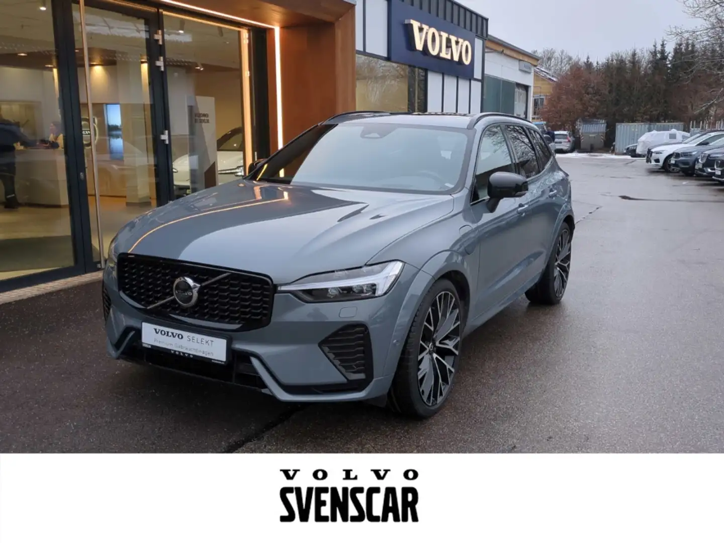 Volvo XC60 R Design Recharge Plug-In Hybrid AWD T8 Twin Engin Grijs - 1