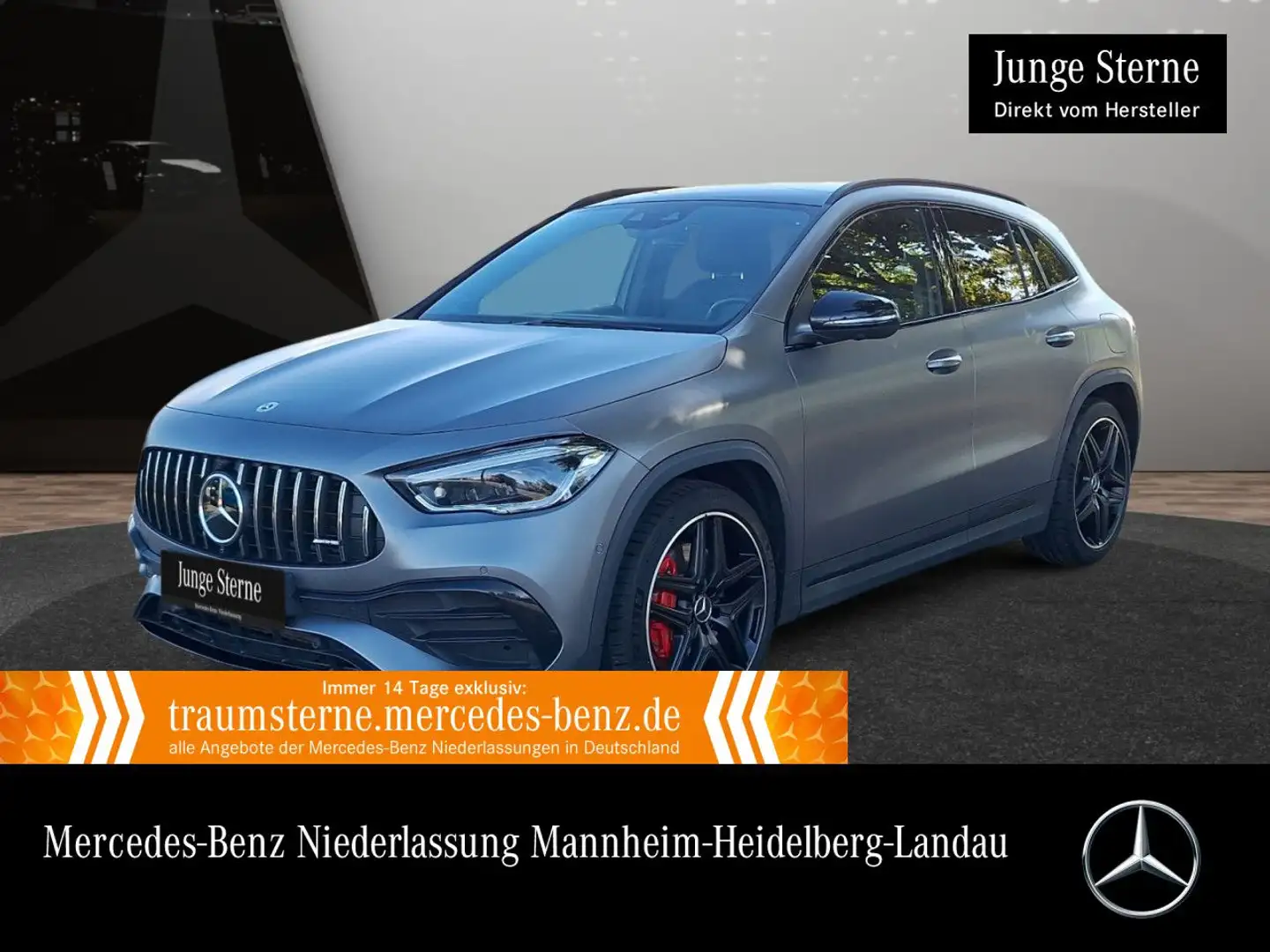 Mercedes-Benz GLA 45 AMG GLA 45 4M PANO+360°+MULTIBEAM+BURMESTER+SITZKLIMA Gris - 1