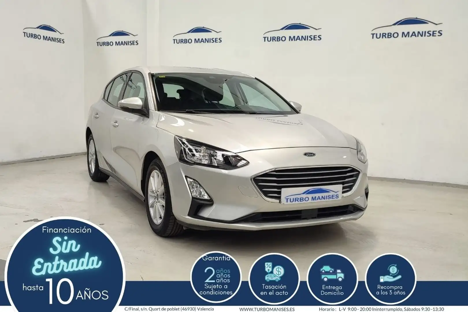Ford Focus 1.5Ecoblue Trend+ 95 Plateado - 1