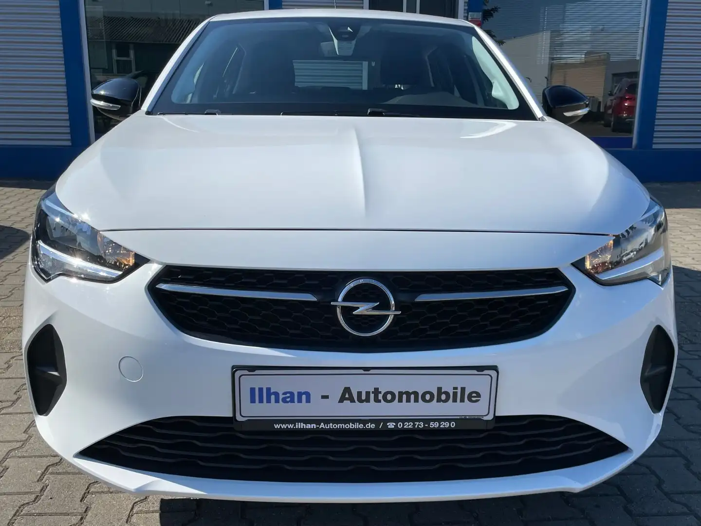 Opel Corsa F Edition*PDC*KLIMA*SHZG*LENKHZG*SPUR*TEMP Blanc - 2