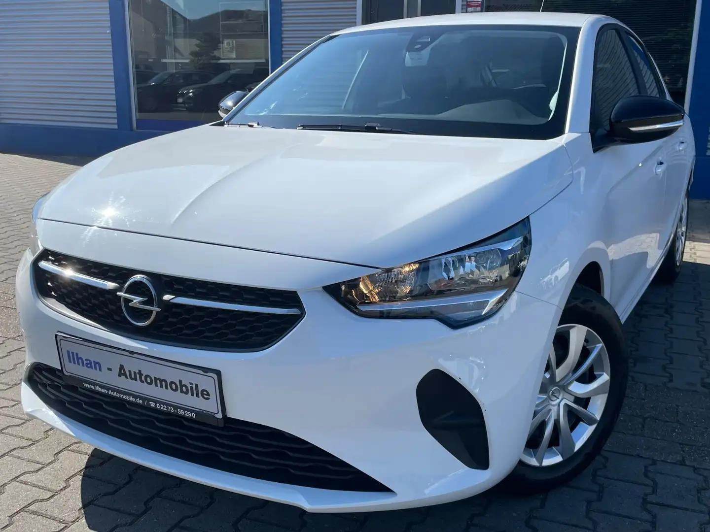 Opel Corsa F Edition*PDC*KLIMA*SHZG*LENKHZG*SPUR*TEMP Blanc - 1