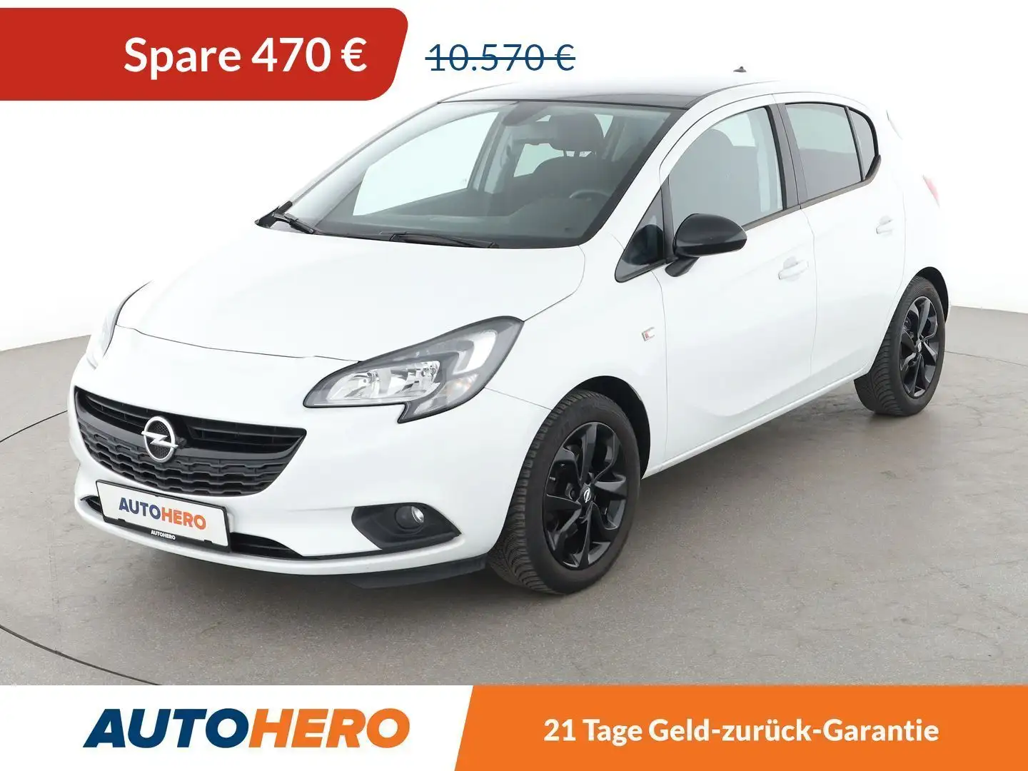 Opel Corsa 1.4 Turbo Color Edition ecoFlex*PDC*SHZ*KLIMA* Weiß - 1