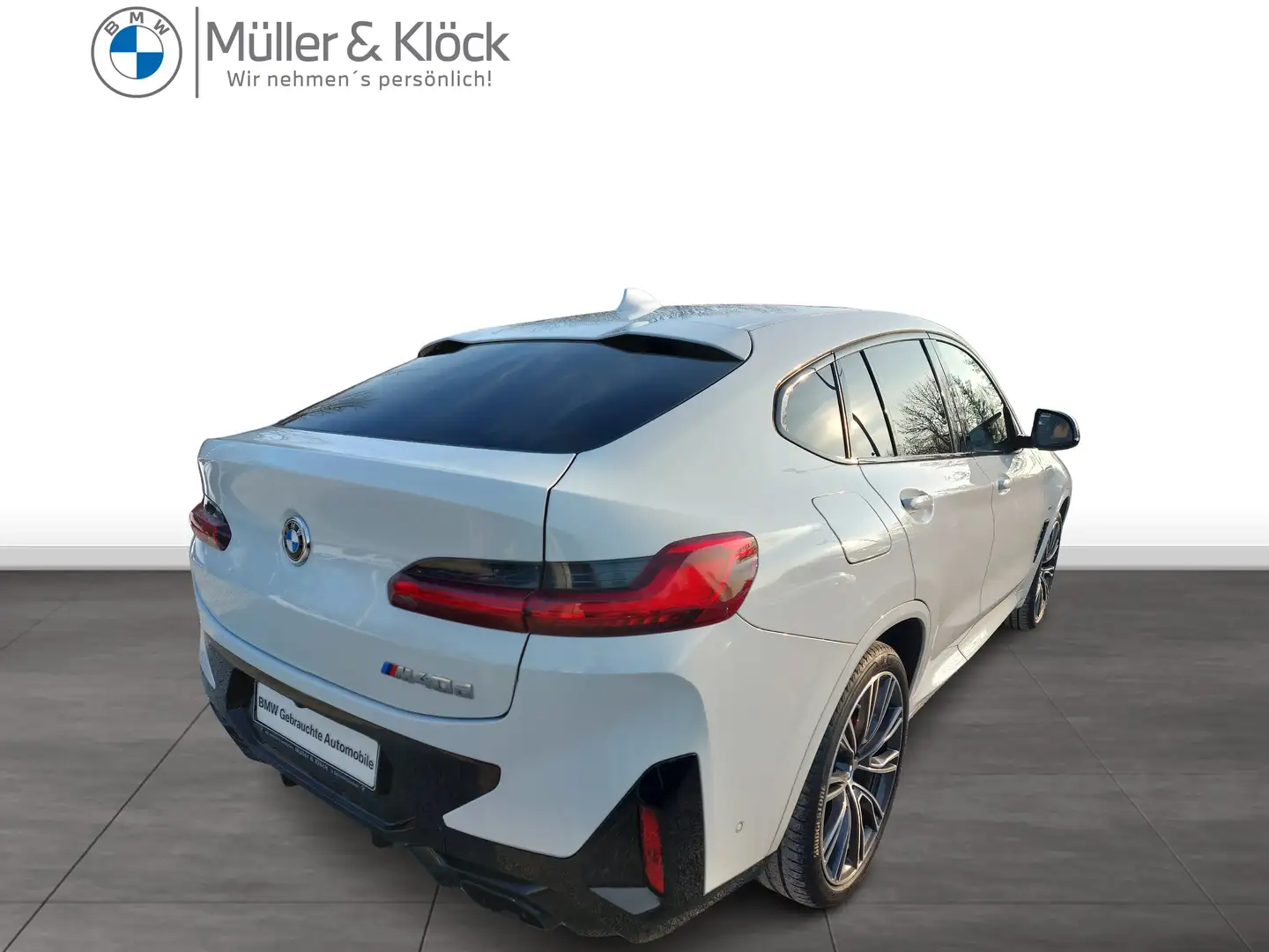 BMW X4 M 40d Head-Up HK HiFi DAB WLAN Pano.Dach Shz Weiß - 2
