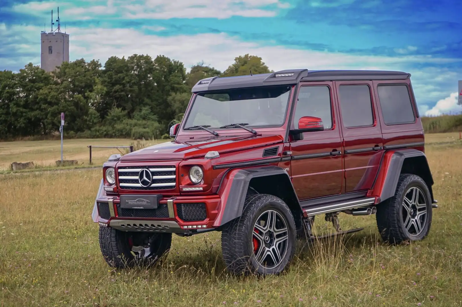 Mercedes-Benz G 500 4x4² AMG Carbon Brabus Trittbrett designo Rouge - 1