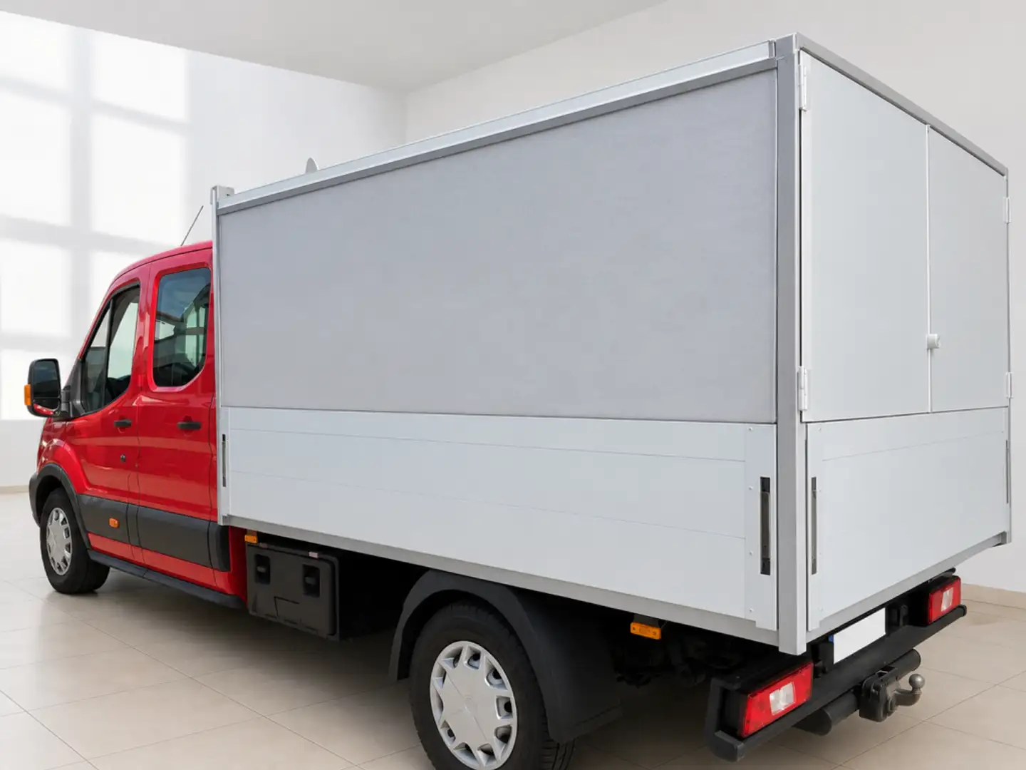 Ford Transit FORD Industrial Manual de 4 Puertas Rojo - 2