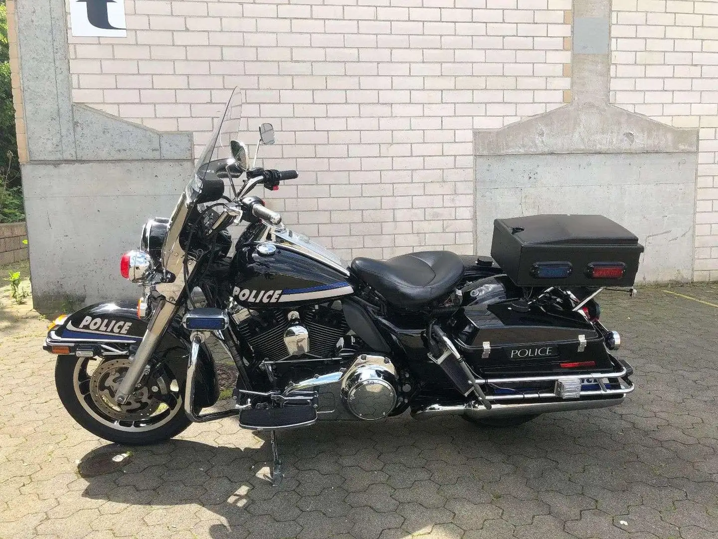 Harley-Davidson Road King FL 2 Police Zwart - 1