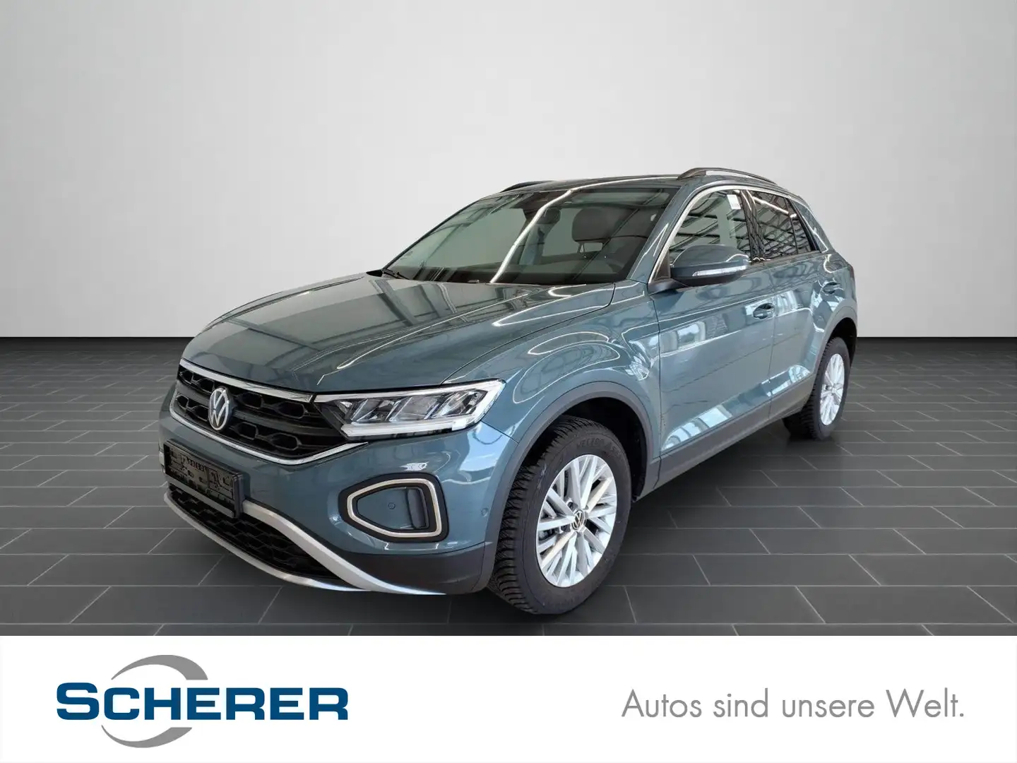 Volkswagen T-Roc 1,0 TSI Life NAVI/LED/PDC/Sitzheizugn vo./ Blau - 1
