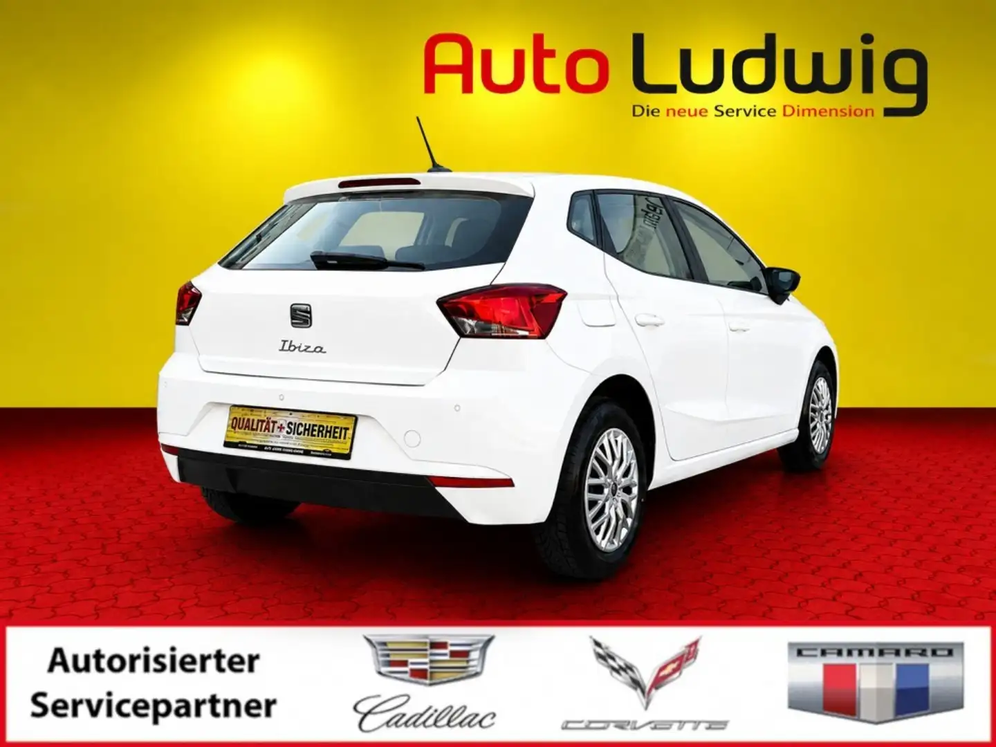 SEAT Ibiza 1,0 Reference Weiß - 2
