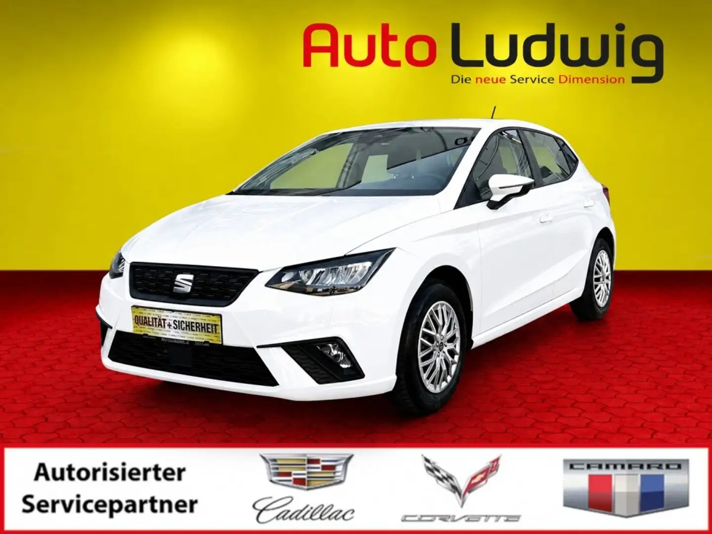 SEAT Ibiza 1,0 Reference Weiß - 1