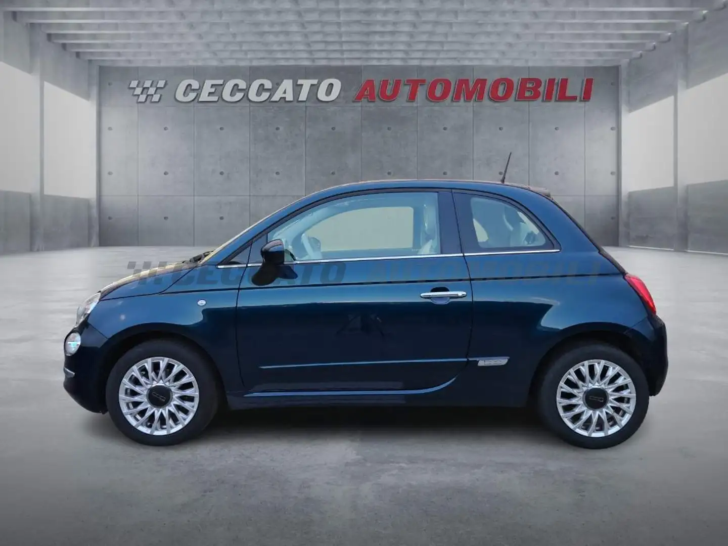 Fiat 500 500 1.2 Lounge easypower Gpl 69cv my19 Blauw - 2