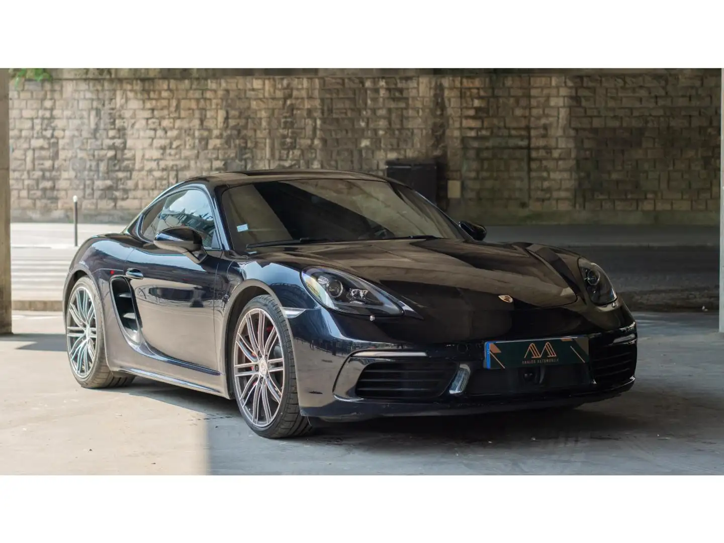 Porsche Cayman Cayman 2.5i - 350 - BV PDK 718  TYPE 982 COUPE S Noir - 1