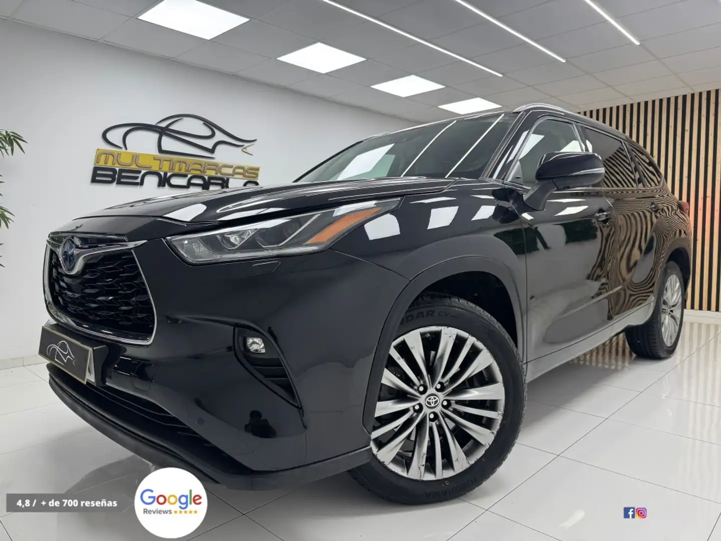 Toyota Highlander 2.5 hybrid Advance Pintura metalizada Black - 2