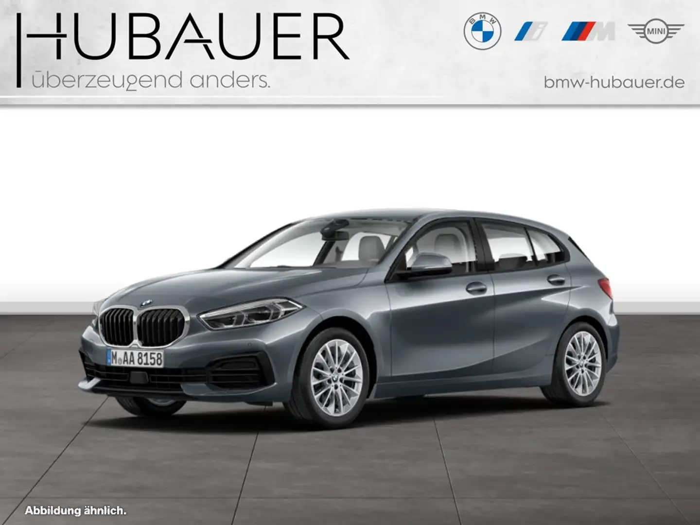 BMW 118 i 5-Türer [LC Prof., AHK, PDC, LED, SHZ] Grijs - 1