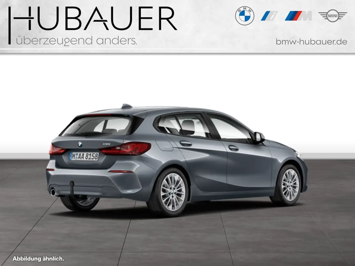 BMW 118 i 5-Türer [LC Prof., AHK, PDC, LED, SHZ] Grijs - 2