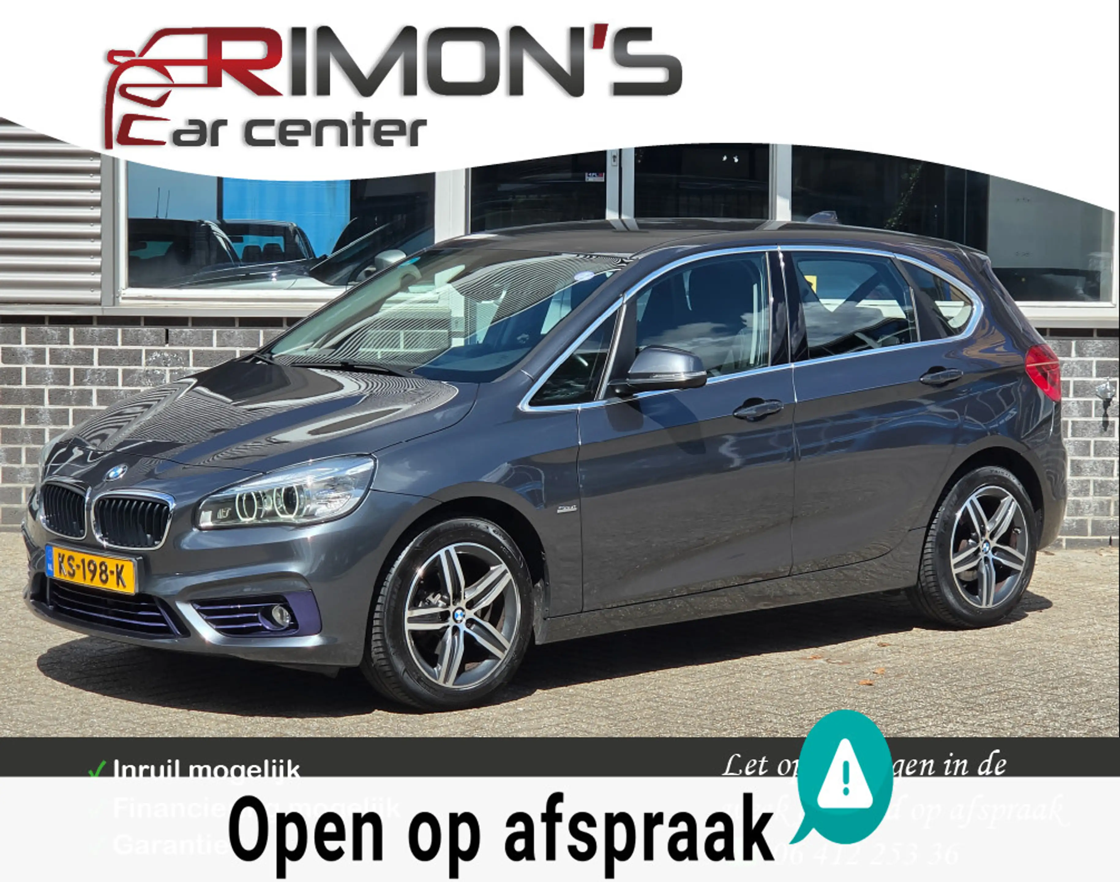 BMW 216 2-serie Active Tourer 216i Sport-Line Navi Pdc Led