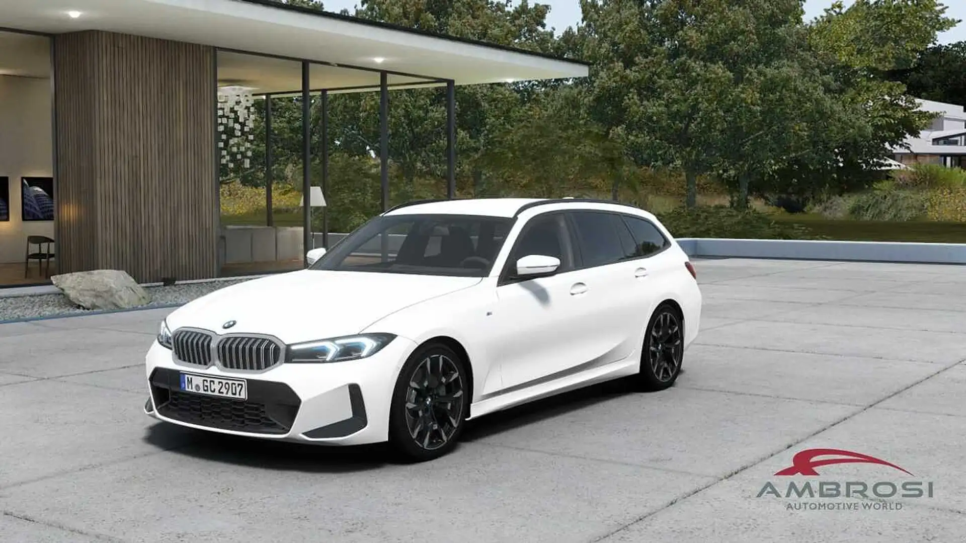 BMW 320 Touring 320d xDrive Touring Msport Comfort Package Bianco - 1