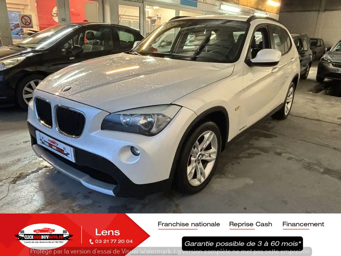 BMW X1 X DRIVE 118D 143 CH EDITION PREMIERE / 4x4 / CLIM / BLUETOOTH Weiß - 1