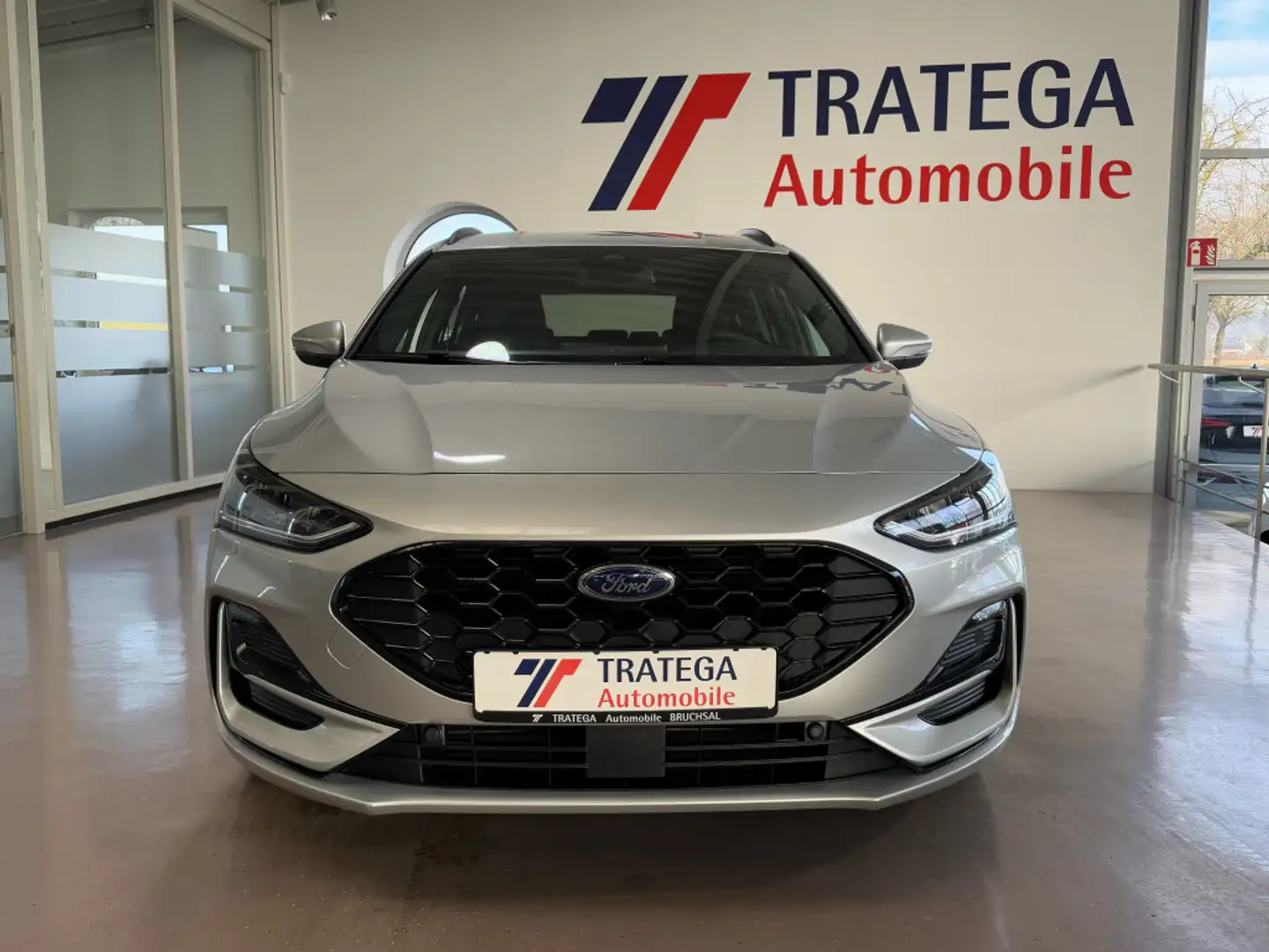 Ford Focus Turnier ST-Line X HeadUp AHK ACC TW SH LHZ Silber - 2