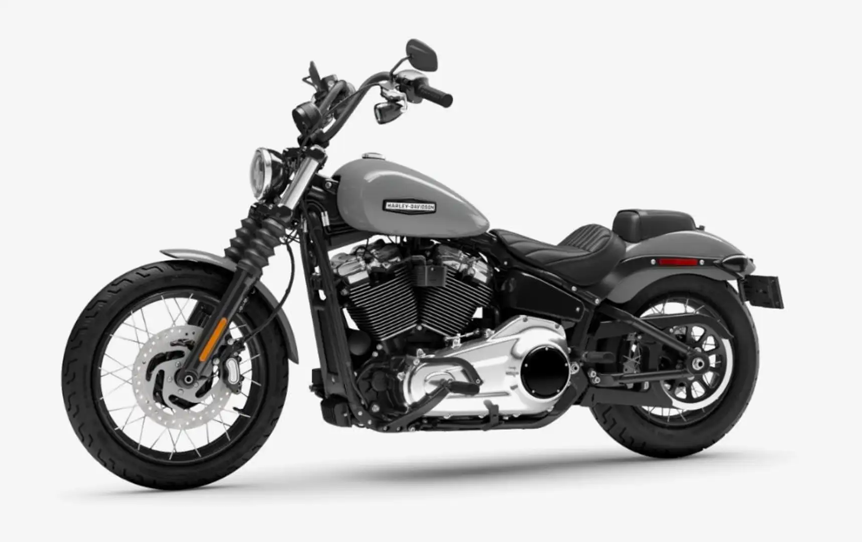 Harley-Davidson Street Bob FXBB SOFTAIL Laced Wheels - Billiard Grey Grijs - 2