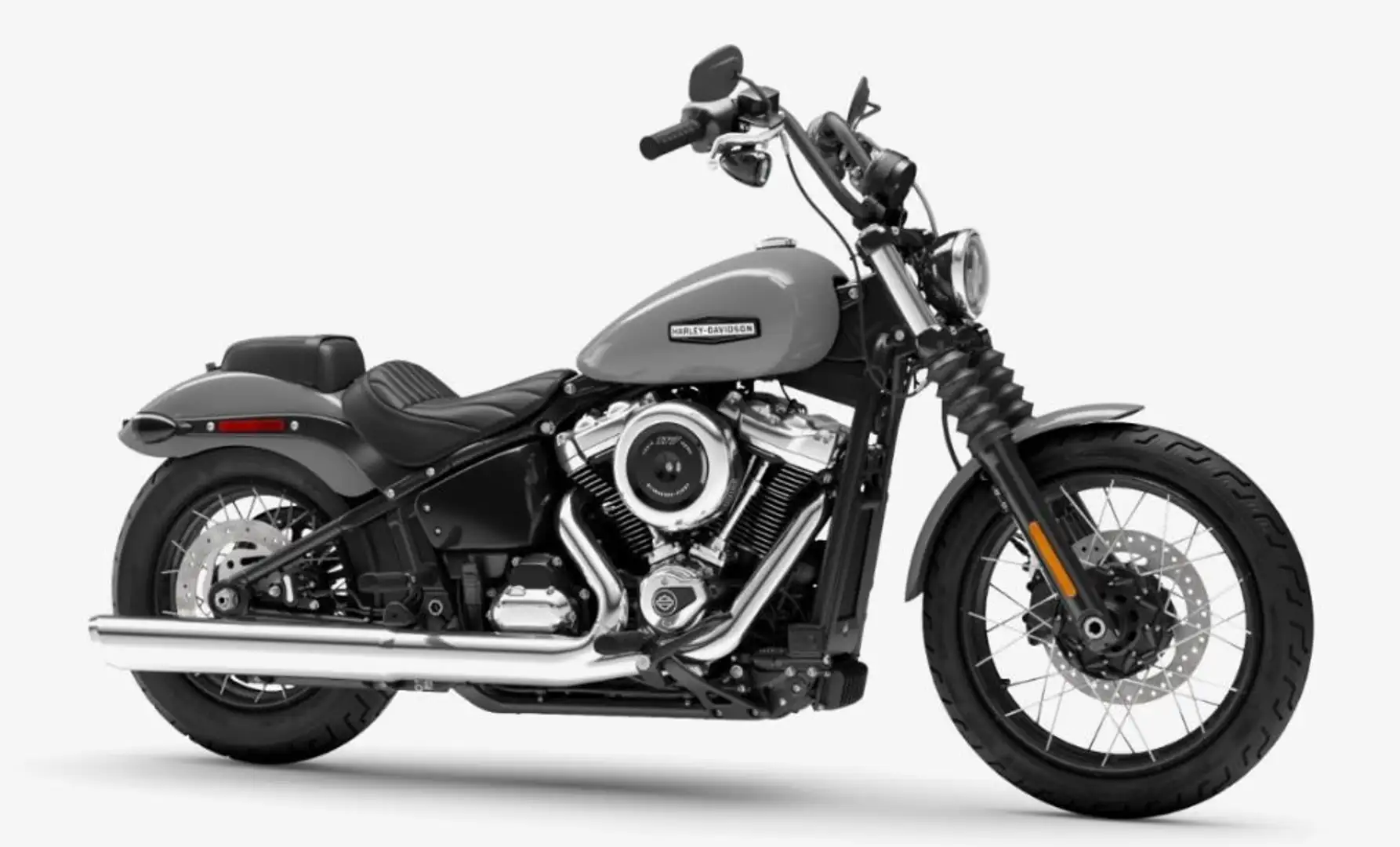 Harley-Davidson Street Bob FXBB SOFTAIL Laced Wheels - Billiard Grey Сірий - 1