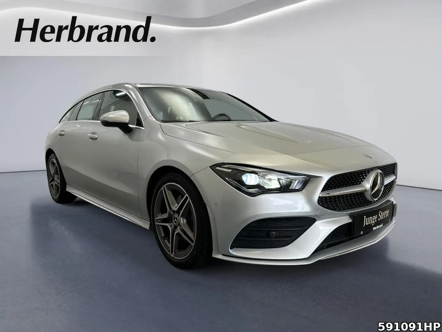 Mercedes-Benz CLA 220 d AMG Line CarPlay LED Silber - 2