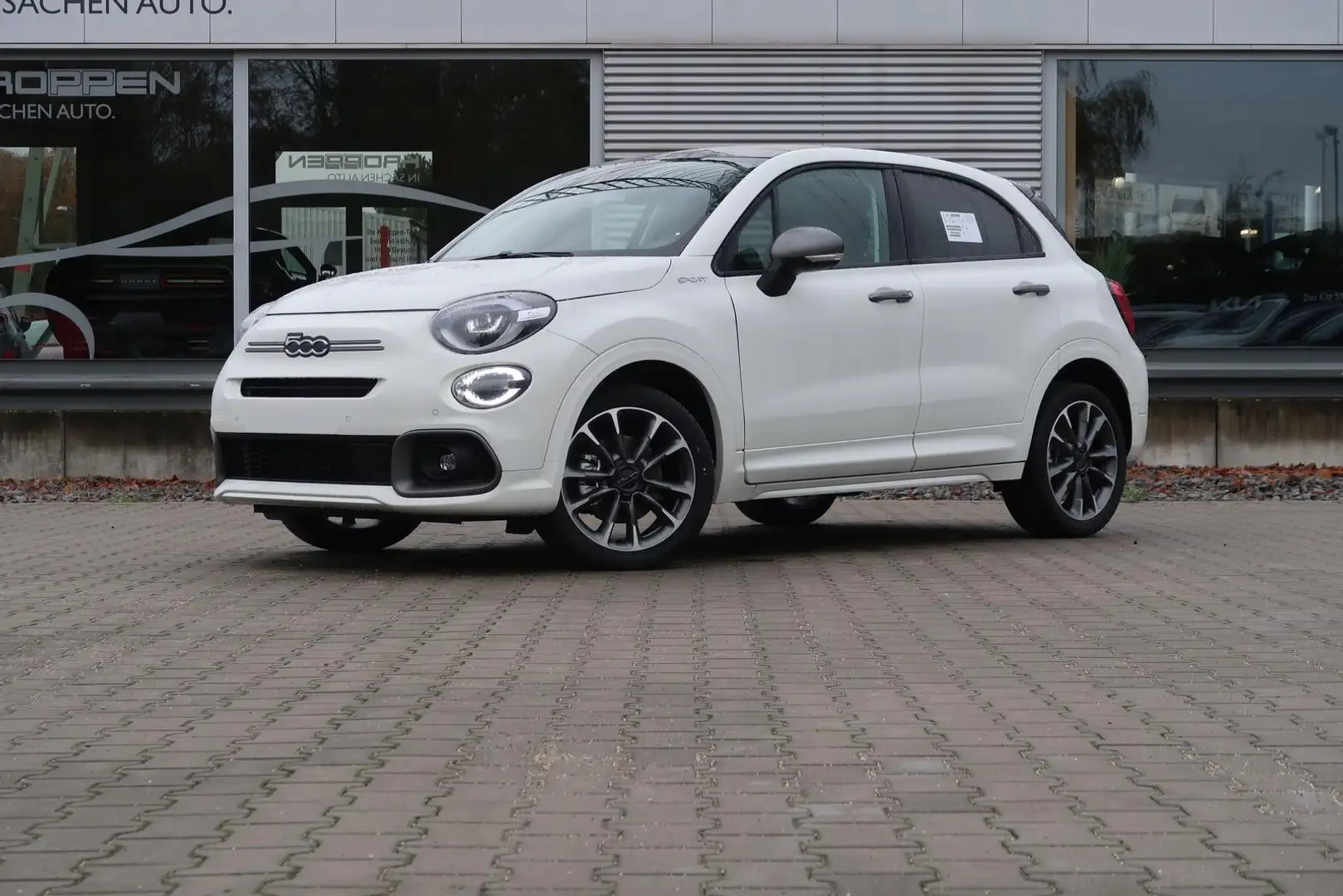 Fiat 500X Dolcevita HYBRID 1.5 Navi *Faltdach* Allwetter Weiß - 2
