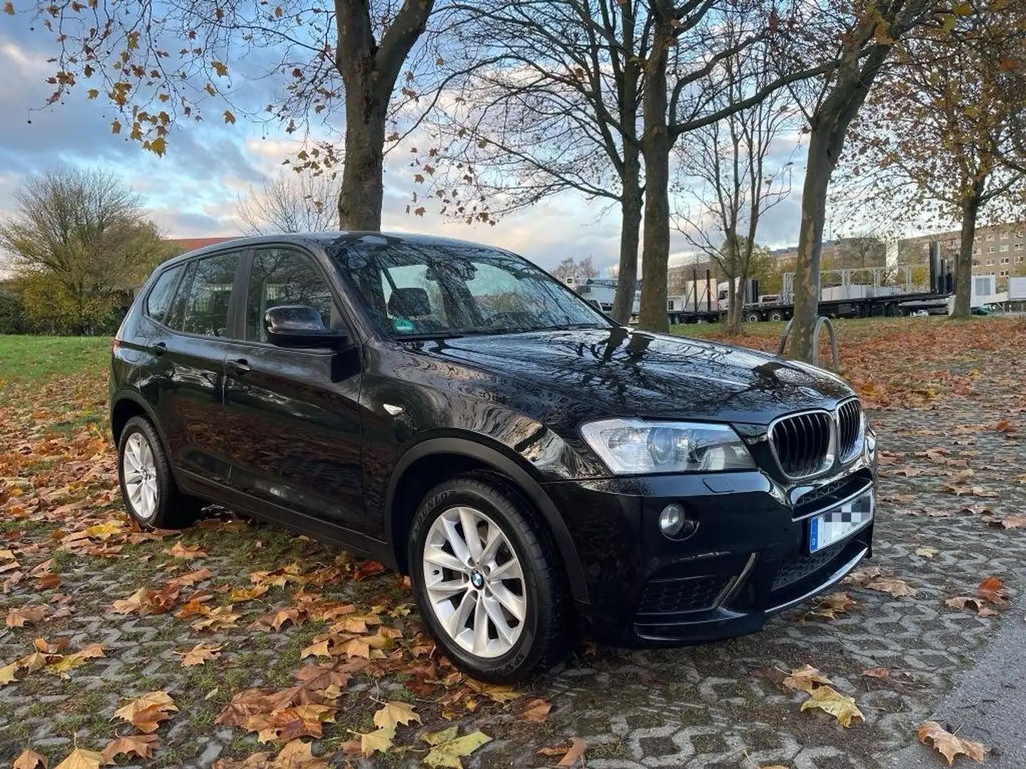 BMW X3 xDrive35i, Scheckheftgepflegt !!! Service Neu !!! Fekete - 2